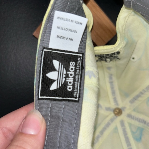 Adidas Men's Originals Relaxed Marble Wash adjustable Fit Hat Multicolor - Picture 8 of 8